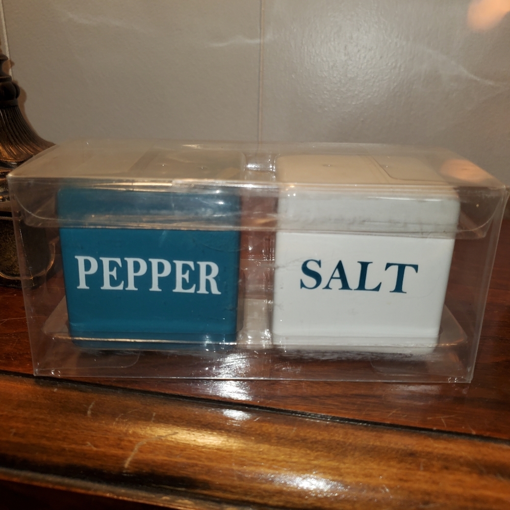 Square Salt & Pepper Shakers
